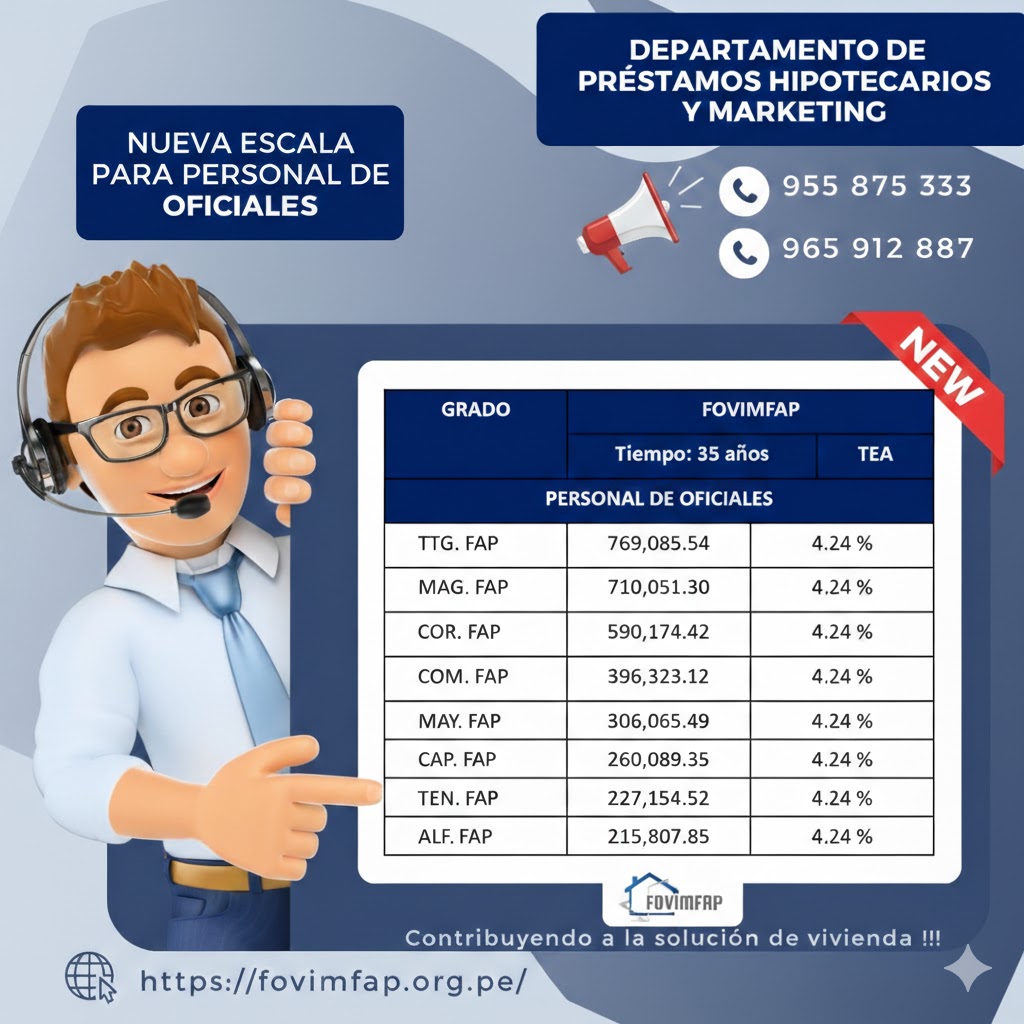 escala de oficiales